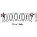Stretchable Hair Clip U Shape Stretchable Hair Fixer Girl Hair Clips For Prom Daily Casual Wedding Dating Working And Traveling Maijia Silver Five-pointed Star - Buy Online on GoSupps.com