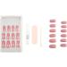 Ardell Nail Addict Artificial Nail Set Sweet Pink Glossy Rounded Press On Nails 24 Glue On Nails For An Easy Manicure - Buy Online on GoSupps.com