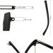 Leopard Print Glasses Replacement Temples - Durable Plastic 1 Pair for Sunglasses & Eyewear - Buy Online on GoSupps.com