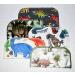 Set of 5 Dinosaur Printed 2 Ply Flannel Cloth Wipes - 8x8 Inches - Buy Online on GoSupps.com