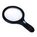 Glass Handheld Magnifier Enlarged Mirror Extra Large 5.5" Glass with Bright 10 LED Lights 2X Lens 5X Zoom Reading Handheld Loupe Magnifier Magnifier for Reading Made in China