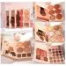 NW Multipurpose 4 in 1 makeup book Eyeshadow Highlighter all in one makeup book palette (4 in 1)