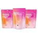 Pink Stork Morning Sickness Bundle with Organic Ginger Peach Tea and Sweets Supports Morning Sickness for Pregnant Women Digestion and Motion Sickness 1st Trimester Pregnancy Must Haves Set of 3