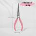 Professional C Curve Nail Tip Pliers - Stainless Steel Nail Sculpting Tool for DIY & Salon Use | Pink Nail Shaping Tweezers - Buy Online on GoSupps.com