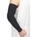RGA Padded Arm Sleeves - Crashproof Elbow Support for Men | Basketball Protection - Medium Black - Buy Online on GoSupps.com