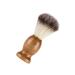 Doitool hairbrush bristle razor brush beard bare dust brush bristle shave shaving shave for men badger hair cleaning brush soft fur dust cloth neck brush man wooden