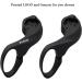 Thinvik Garmin Edge Bike Computer Mount | Compatible with Garmin Edge 830/820/810/800/530/520 Plus/510/500/200/130/25 | 31.8mm/25.4mm Handlebar | Basic Design - Buy Online on GoSupps.com