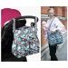 Insular Waterproof Diaper Bag with Changing Mat - Chic Multifunctional Mummy Shoulder Bag in Black - Buy Online on GoSupps.com