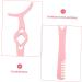 FRCOLOR 3pcs Eyelash Curler Set - Stainless Steel Eyelash Tweezer & Comb - Pink Beauty Tools for Women - Buy Online on GoSupps.com