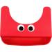 The Cibo Food Catching Baby Placemat with Suction - Wide Mouth Silicone Placemat for Toddlers  Kids  and Babies - See Video Demonstration Strawberry Red