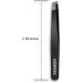 Remboh Stainless Steel Slant Tweezers - Professional Precision Eyebrow Tweezers - Buy Online on GoSupps.com