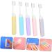Buy Tovinanna 5-in-1 Collapsible Travel Toothbrush | Portable Mini Oral Care for Daily Use - Ideal for Travel - Buy Online on GoSupps.com