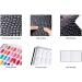 Rfeeuubft 216 Colours Nail Tips Display Book DIY Nail Art Shows Gel Colour Card Chart Painting Display Board Black - Buy Online on GoSupps.com