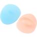 Milisten Silicone Cleaning Pad 2pcs Silicone Face Brush Facial Scrubber Face Massager Brush Facial Brush Cosmetic Cleaning Pad - Buy Online on GoSupps.com