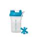 GNC Total Lean Shaker Cup | for On The Go Protein or Meal Replacement Drinks, Includes Mixing Jack | Blue |