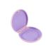 Annhua Slim Denture Storage Box Denture Holder with Silicone Textured Liner Denture Retainer Case Dental Retainer Box with Magnetic Closure Pink