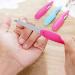 3pcs Stainless Steel Folding Nail File Set - Double Sided Professional Tool for Easy Nail Care - Men and Women (Random Color) - Buy Online on GoSupps.com