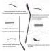 LIUZHIPENG Metal Glasses Replacement Arm - Universal Eyeglass Temple Legs for Thin Frames & Sunglasses | Durable & Stylish - Buy Online on GoSupps.com