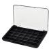 Sharplace 24 Grids Empty Eyeshadow Palette with Clear Lid - Ideal for Lipstick Blush & Powder - Black - International Shipping Available - Buy Online on GoSupps.com