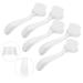 5pcs White Dust Brush Set for Nails - Nail Art & Manicure Brushes for Beauty & UV Gel Application - Buy Online on GoSupps.com