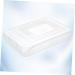OSALADI 1pc box Multifunctional Large Refrigerator Tray Crisper Holder White Home Plastic Kitchen Capacity White 31.5x22cm - Buy Online on GoSupps.com