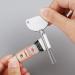 Set of 3 XYKEEY Manual Toothpaste Squeezer - Silver Tube Key Toothpaste Squeezer - Buy Online on GoSupps.com