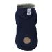 Dog hooded sweater RDC pet clothing dog wool sweater with cap winter warm turtleneck sweater fleece coat for small dogs and medium-sized dogs and cats (m blue) m blue