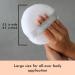 Large Powder Puff with Satin Carrying Bag | Super Soft Velour Puff for Loose Body Powder - Perfect for Travel & Herbs - Buy Online on GoSupps.com