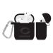 GAME TIME Chicago Bears Engraved Silicone Case Cover Compatible with Apple AirPods Gen 1&2 (Black)