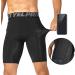 Yuerlian Men's Compression Shorts with Large Pockets - Cool Dry Sports Underwear for Running and Workouts - Buy Online on GoSupps.com