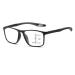 Progressive Multifocus Reading Glasses for Men Women Flexible Sports Glasses Anti blue Light Computer Readers(Couleur:Noir Grandeur:1.5x)