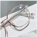 Blue Light Blocking Reading Glasses | Anti Eye Strain Ultra Light Computer Readers | Stylish +0.00 Tea Frame Eyewear - Buy Online on GoSupps.com