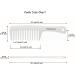 Wide Tooth Detangling Hair Brush - Handgrip Paddle Comb for Long, Wet, Curly Hair - White - Buy Online on GoSupps.com