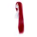 MapofBeauty 40 Dark Red Anime Costume Long Straight Cosplay Wig - Perfect Party Accessory - Buy Online on GoSupps.com
