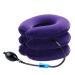 Cervical Neck Traction Device Inflatable Neck Stretcher, Easy to Use for Chronic Neck and Shoulder Pain Relief Traction Spine Alignment, Neck Cervical Brace Purple
