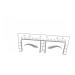 Healeved 10Pcs stickers eyebrow ruler for measurement eyebrow mapper marker eyebrow ruler tool scale