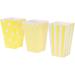 JECOMPRIS 144 Pcs Party Bag Popcorn Bags Party Birthday Gifts for Men Popcorn Container Popcorn Boxes Cardboard Mens Gift Men s Gift Paper Popcorn Snack Container Disposable Decorate Man mediumx3pcs Yellowx3pcs - Buy Online on GoSupps.com