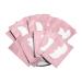 Lunamoon 50 pairs eye pads for eyelash extension eyelashes pads boat shape eye pads eyelashes patches eyelash extension pad accessories under eye pads for eyelash extensions remain good (pink-boat)
