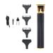 Pro Hair Clipper Oil Tip Clipper Hair Clipper Professional Hair Salon Hair Clipper Electric Hair Clipper Household Appliance Black
