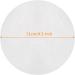 500 Pack Restaurant-Grade Non-Stick Hamburger Patty Paper | Round Wax Paper 4.25'' Dia | GWHOLE - Buy Online on GoSupps.com