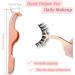 DAZISEN False Eyelashes Applicator Tool/Remover Tweezer - Professional Stainless Steel Fake Lashes Cosmetic Tool Eyelashes Clip for Lashes Application and Removal(Rose Gold) - Buy Online on GoSupps.com