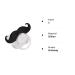 Shop Cute Baby Mustache Pacifier - Eco-Friendly Silicone | Funny Lips & Beard Design - Buy Online on GoSupps.com