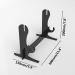 LEILIN Acrylic Samurai Sword Stand - Two-Layer Desktop Katana Holder in Black - Buy Online on GoSupps.com