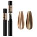 Chrome Nail Powder Pen - Air Cushion Nail Powder Pen With Mirror Effect Glitter Nail Art Pens Eyeshadow Pens MCB-15