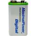 MaximalPower 9 Volt Li-Ion Rechargeable Battery - High Capacity 550mAh - Long-lasting 9V Block for All Devices - International Shipping Available - Buy Online on GoSupps.com