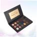 Beavorty 18 matte eyeshadow glitter eyeshadow eyeshadow eye shadow woman cosmetic tray 1 count (Pack of 1) Black - Buy Online on GoSupps.com