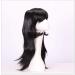 BGHJUE Halloween Wig - Black Long Synthetic Hair with Blonde Highlights Natural Wave Side Part Short Frontal Wig for Women - Buy Online on GoSupps.com