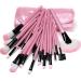 ZJchao 32 Pink Makeup Brush Set Professional Cosmetics Brushes for Foundation Blush & Eyeshadow | International Shipping Available - Buy Online on GoSupps.com