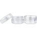 Beauticom 15G Round Clear Jars (12 Pack) - BPA Free Screw Cap Containers for Eyeshadow & Makeup Samples - Buy Online on GoSupps.com