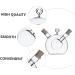 Zerodeko 2 Pcs Kitchen Oil Control Pot Honey Dispenser Container with Lid Oil Sealing Bottle Glass Caster Glass Storage Bottle with Cork Oil Dispenser Bottle Olive Oil Food Glass Bottle 11.5x10cmx2pcs Transparent Colorx2pcs - Buy Online on GoSupps.com